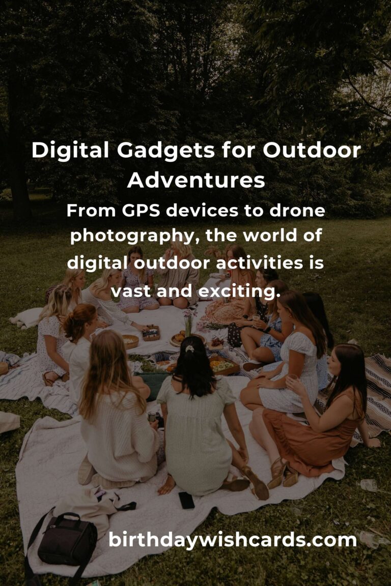 Your Complete Checklist for Digital Outdoor Activities
