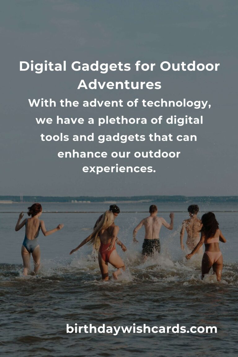 Your Complete Checklist for Digital Outdoor Activities