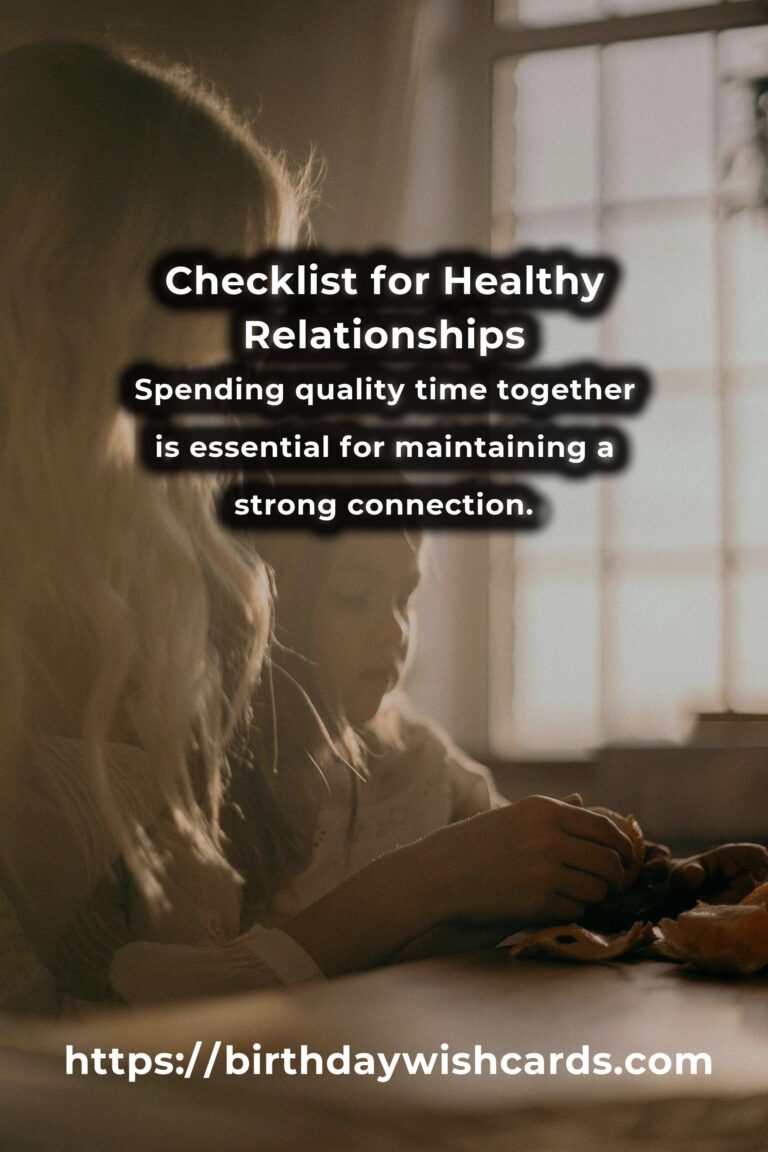 Your Complete Checklist for Easy Healthy Relationships