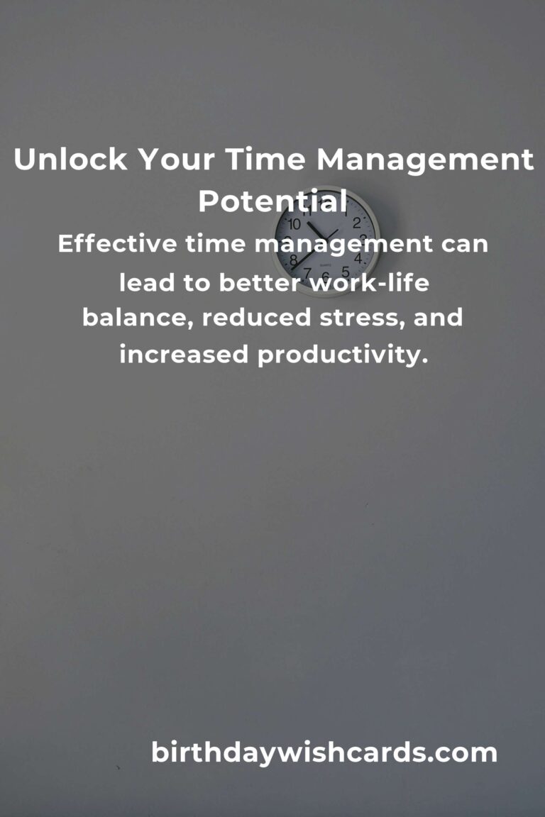 Your Complete Checklist for Effortless Time Management