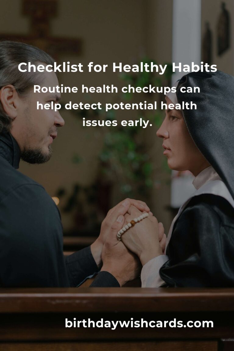 Your Complete Checklist for Healthy Habits: A Guide to Wellness