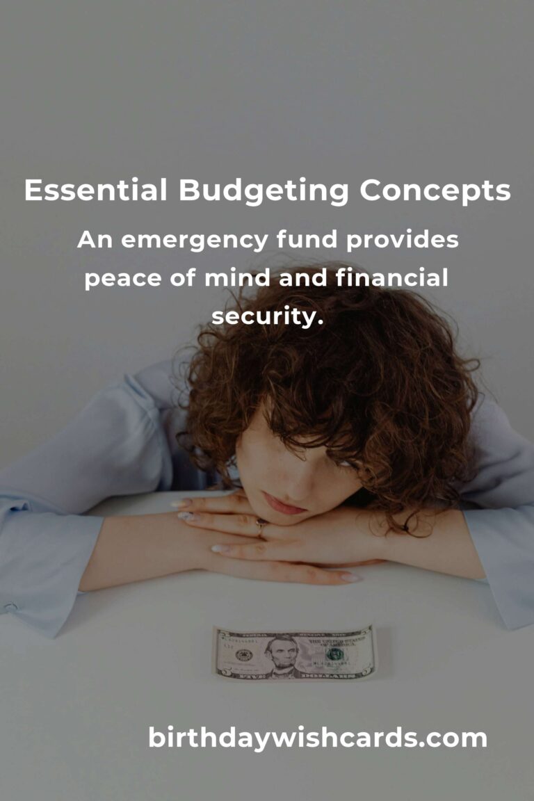 Your Complete Checklist for Mastering Budgeting Concepts