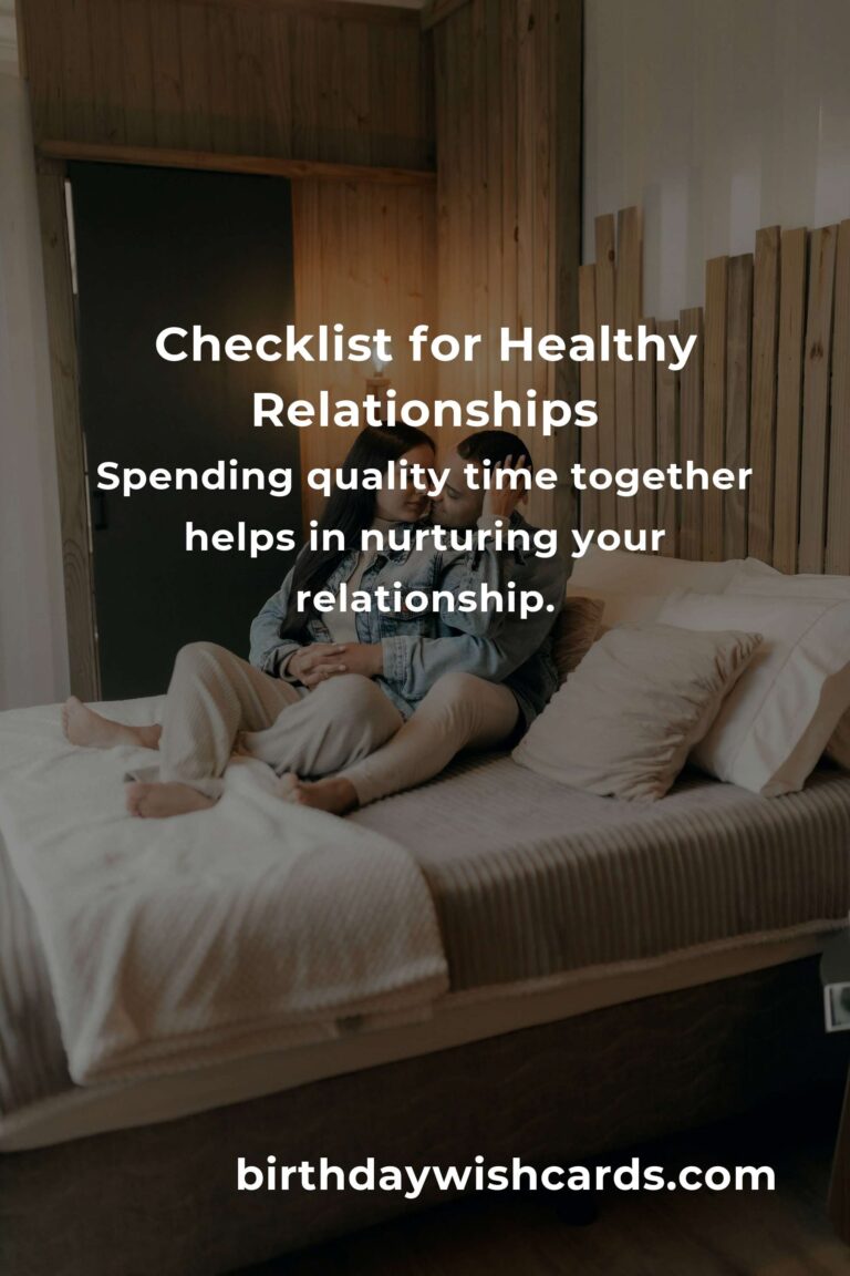 Your Complete Checklist for Practical Healthy Relationships