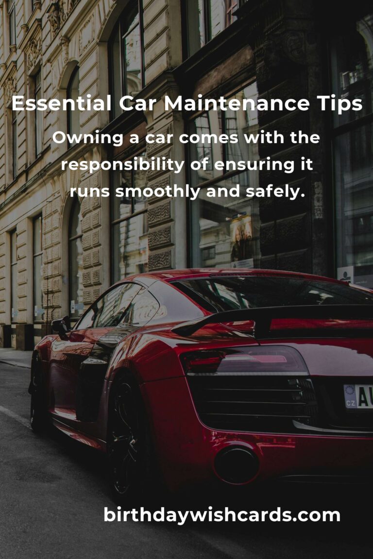 Your Complete Checklist for Proven Car Maintenance