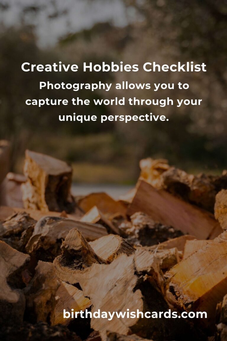 Your Complete Checklist for Simple Creative Hobbies