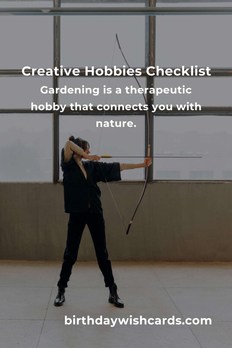 Your Complete Checklist for Simple Creative Hobbies