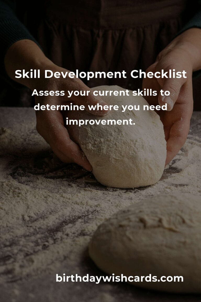 Your Complete Checklist for Skill Development