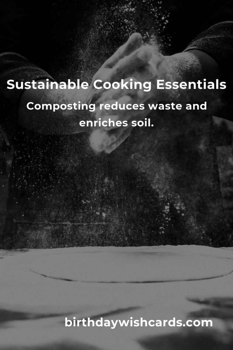 Your Complete Checklist for Sustainable Cooking Basics