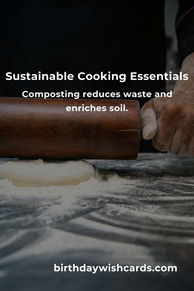 Your Complete Checklist for Sustainable Cooking Basics