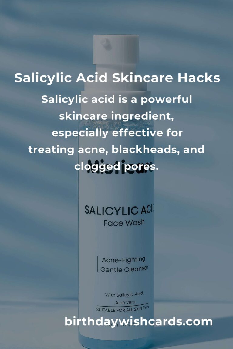 10 Best Salicylic Acid Skincare Hacks That Actually Work