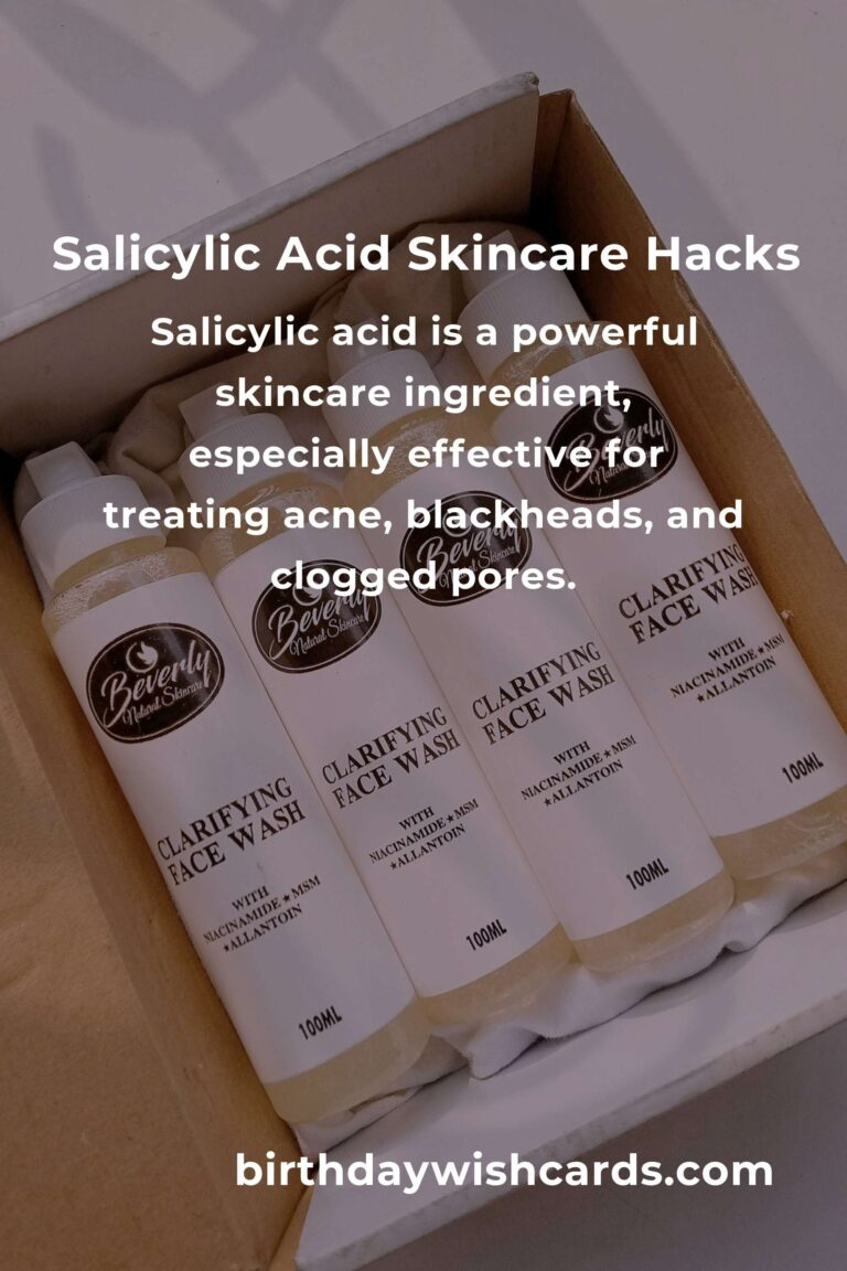 10 Best Salicylic Acid Skincare Hacks That Actually Work