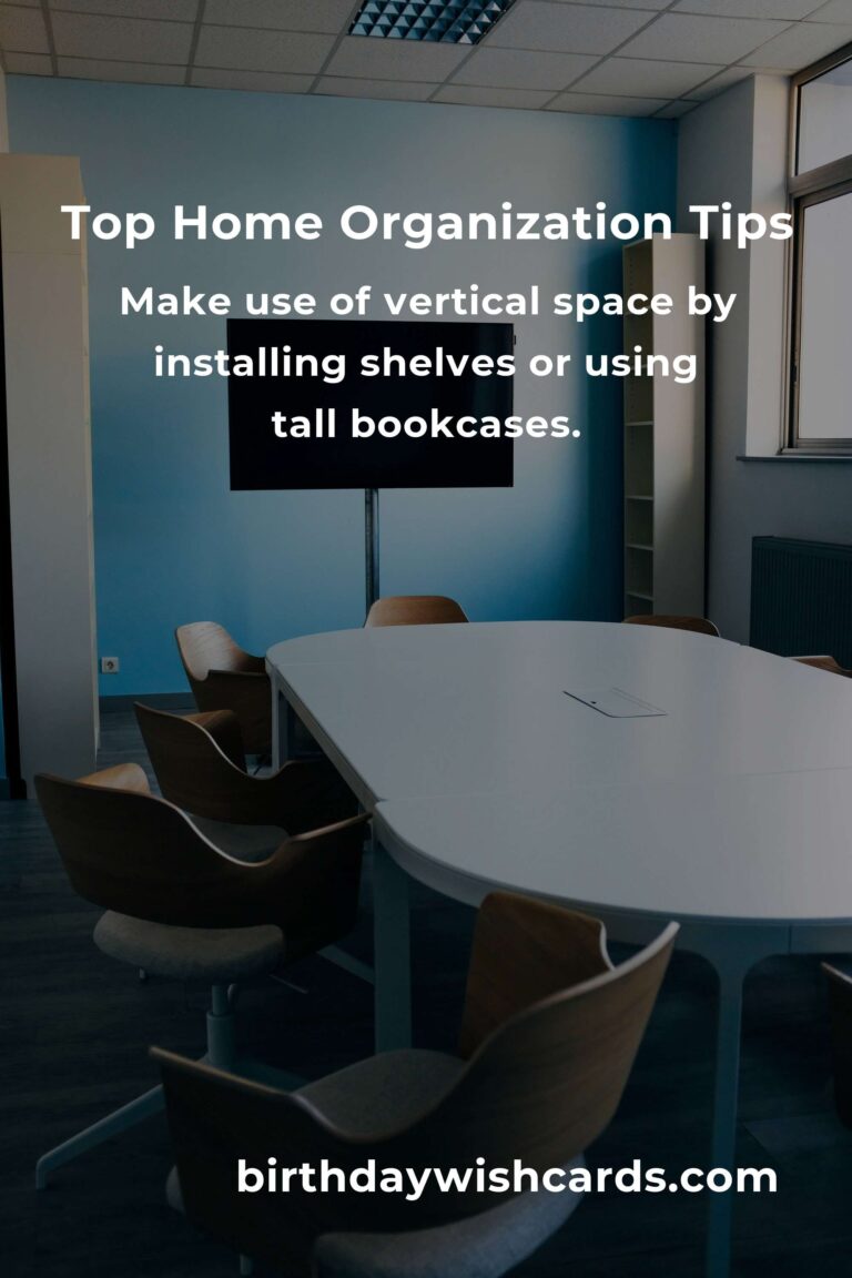 10 Easy Home Organization Tips for a Clutter-Free Space