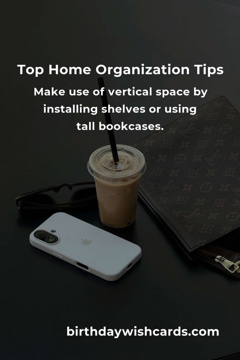 10 Easy Home Organization Tips for a Clutter-Free Space