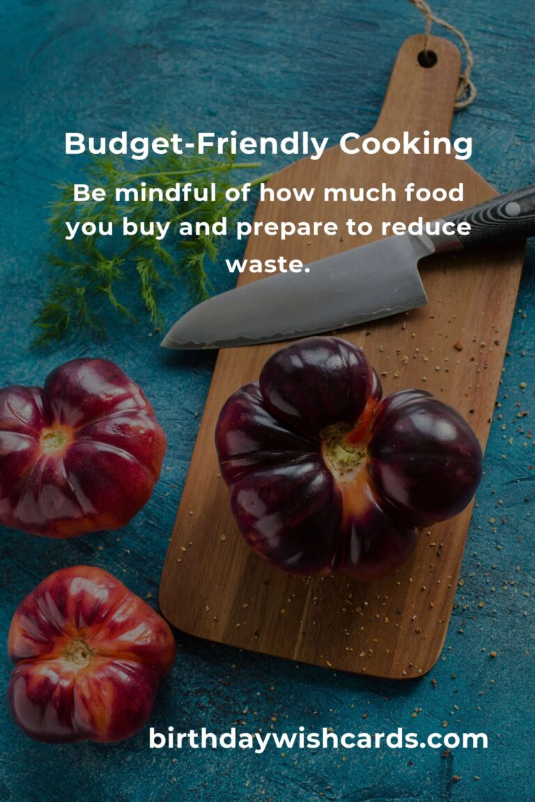 10 Tips for Budget-Friendly Cooking Basics