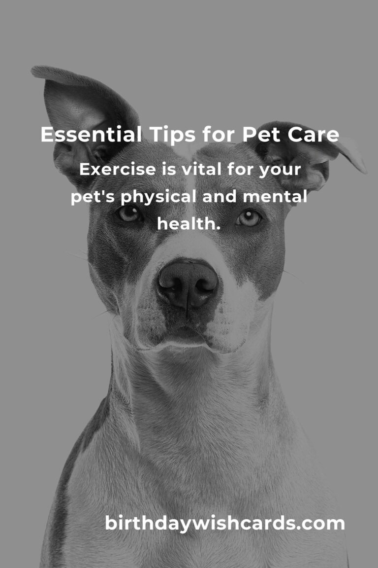 12 Essential Tips for Pet Care Projects to Ensure Your Furry Friend’s Well-being