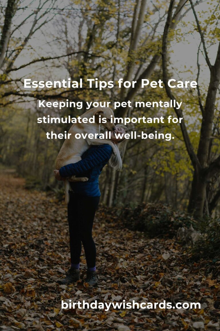12 Essential Tips for Pet Care Projects to Ensure Your Furry Friend's Well-being