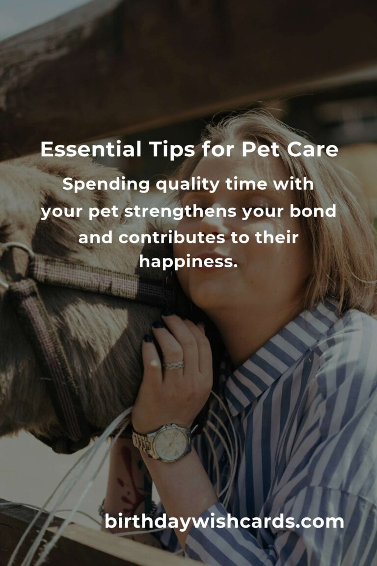 12 Essential Tips for Pet Care Projects to Ensure Your Furry Friend's Well-being