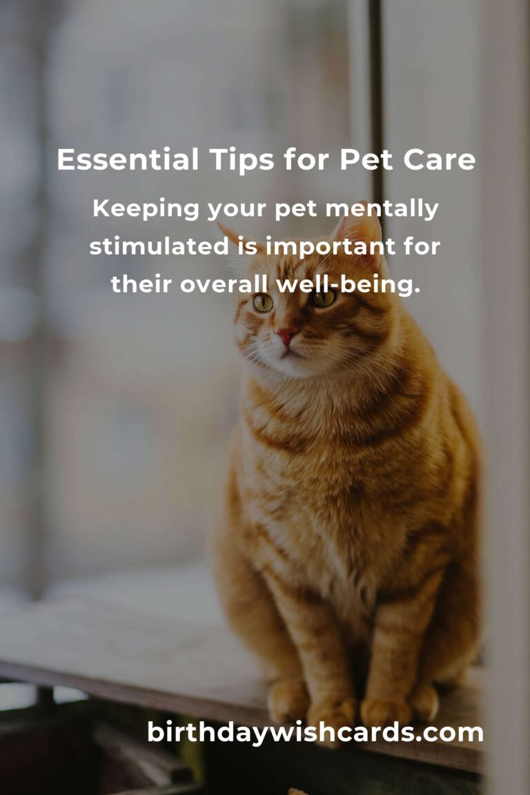 12 Essential Tips for Pet Care Projects to Ensure Your Furry Friend's Well-being