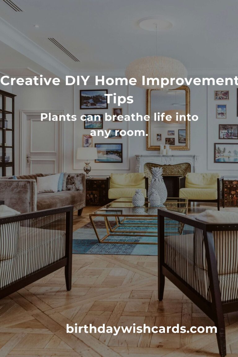 14 Tips for Creative DIY Home Improvement