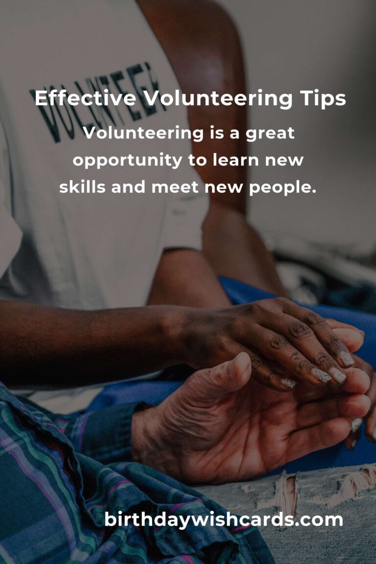 24 Essential Tips for Volunteering Success
