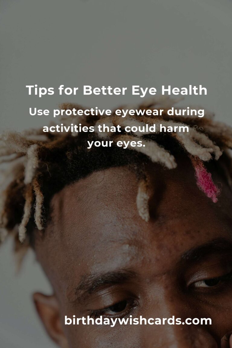 47 Essential Tips for Better Eye Health in Your 20s