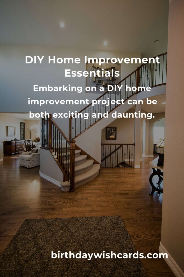 5 Essential DIY Home Improvement Tips for Beginners
