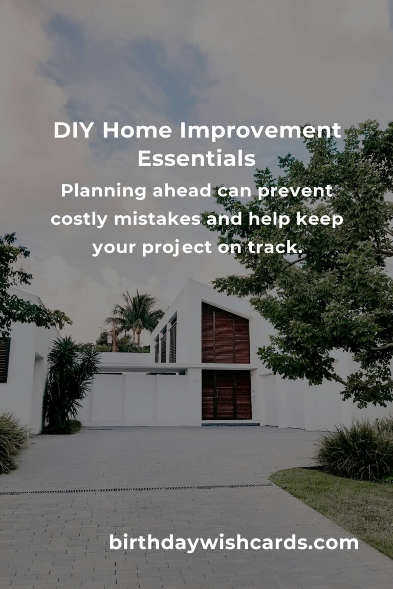 5 Essential DIY Home Improvement Tips for Beginners