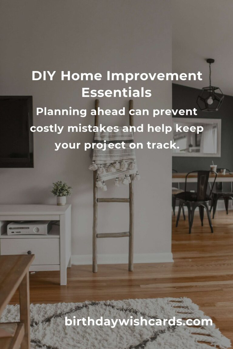5 Essential DIY Home Improvement Tips for Beginners