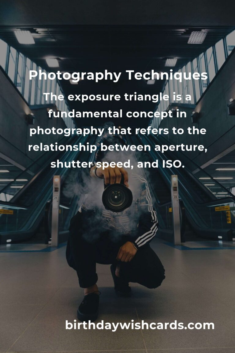 5 Essential Photography Techniques for Stunning Results
