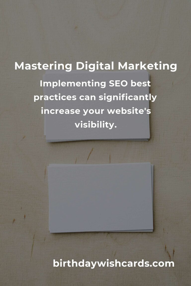 5 Essential Tips for Mastering Digital Marketing Fundamentals