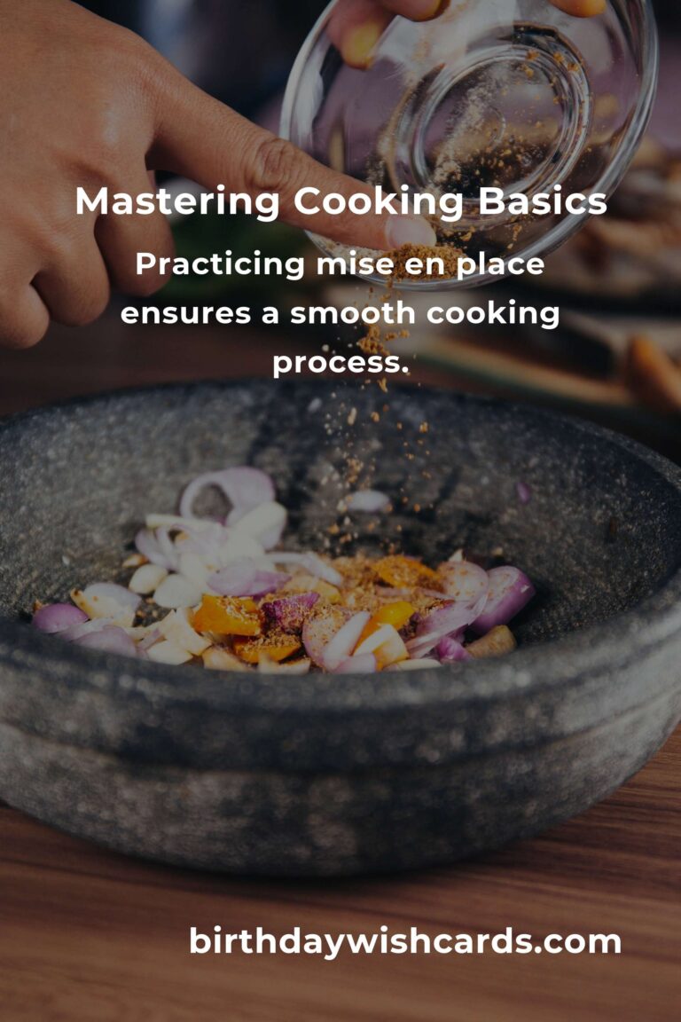5 Essential Tips for Mastering Practical Cooking Basics