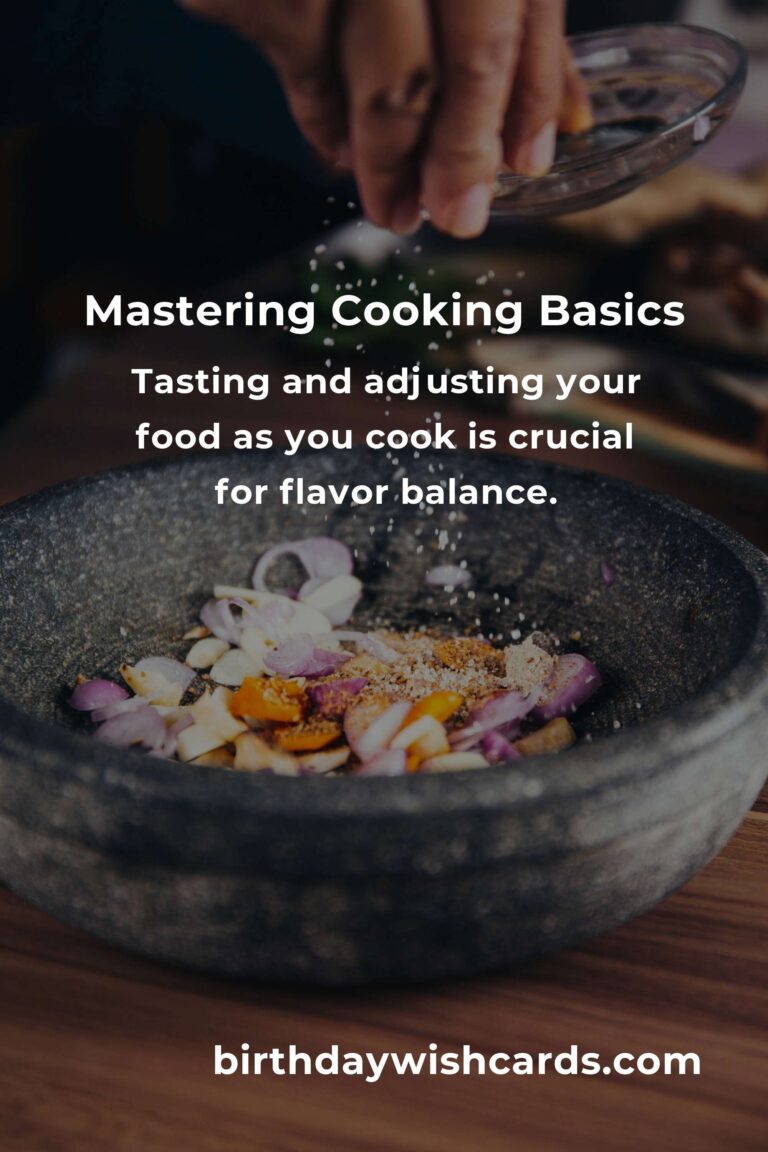 5 Essential Tips for Mastering Practical Cooking Basics