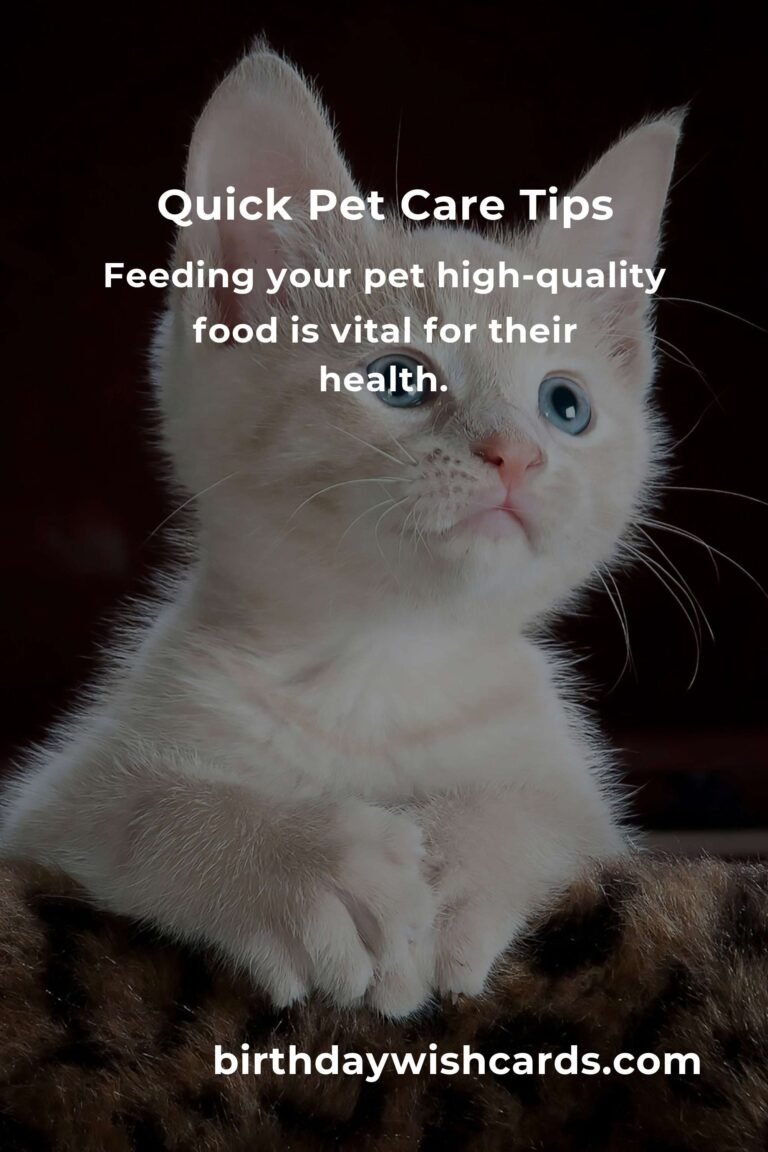 5 Essential Tips for Quick and Efficient Pet Care