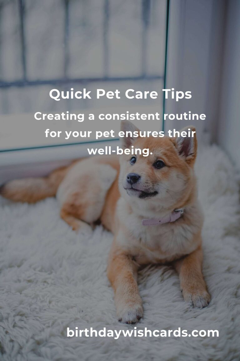 5 Essential Tips for Quick and Efficient Pet Care