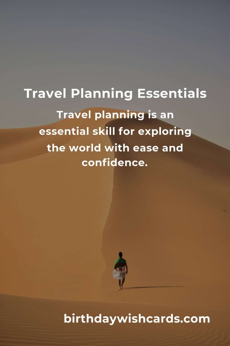 5 Expert Tips for Advanced Travel Planning