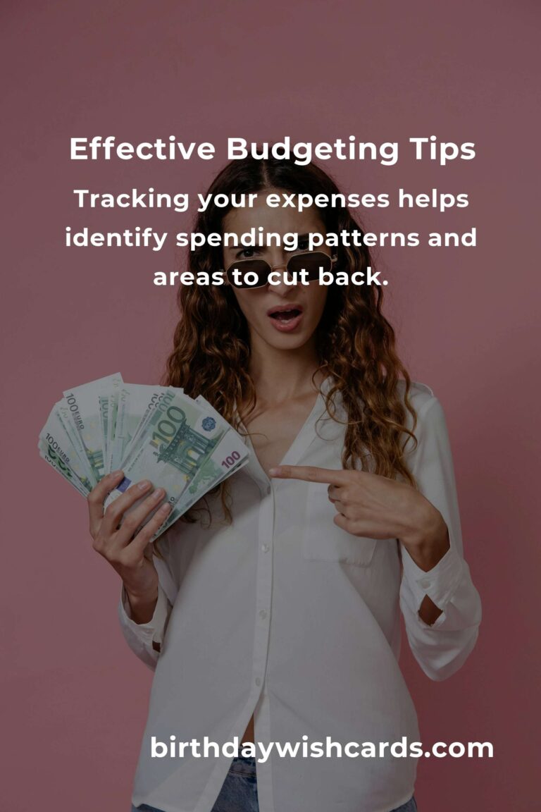 5 Proven Tips for Effective Budgeting