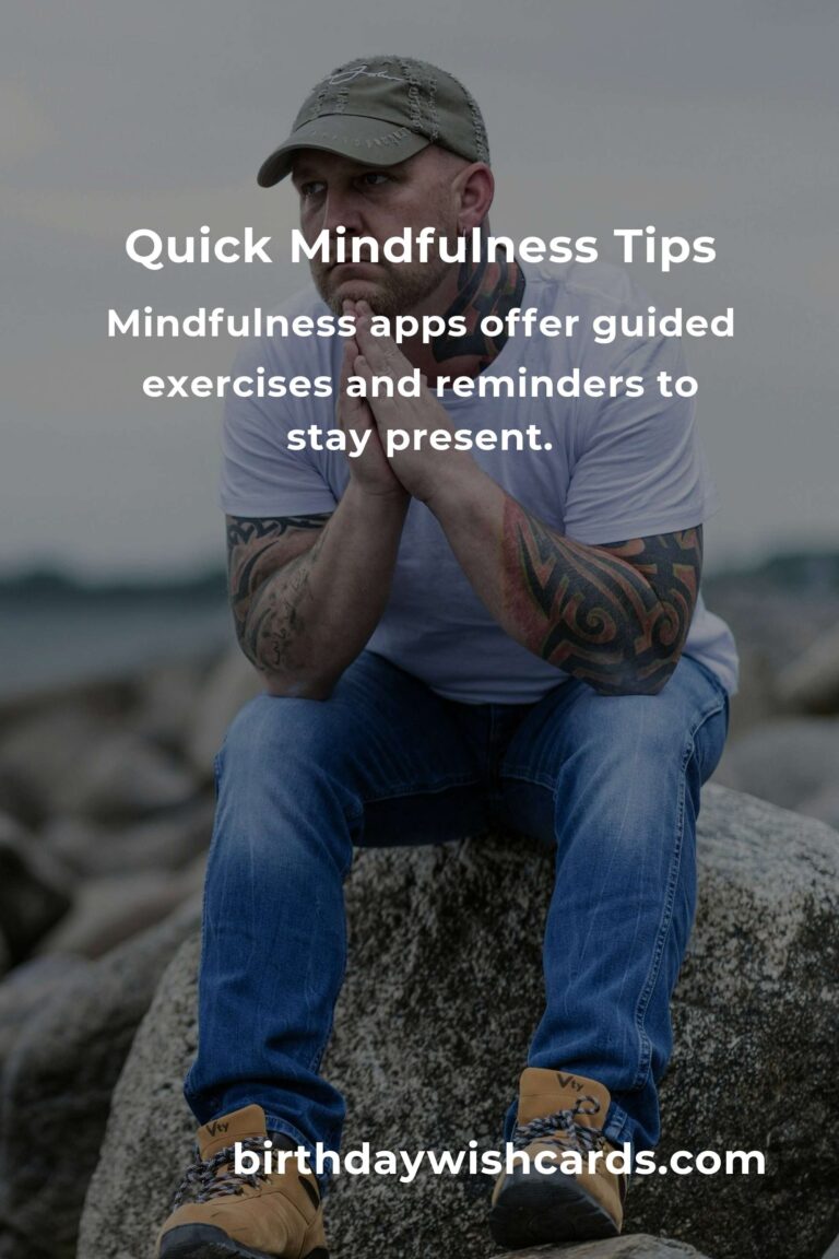 5 Tips for Quick Mindfulness: Enhance Your Well-Being Instantly
