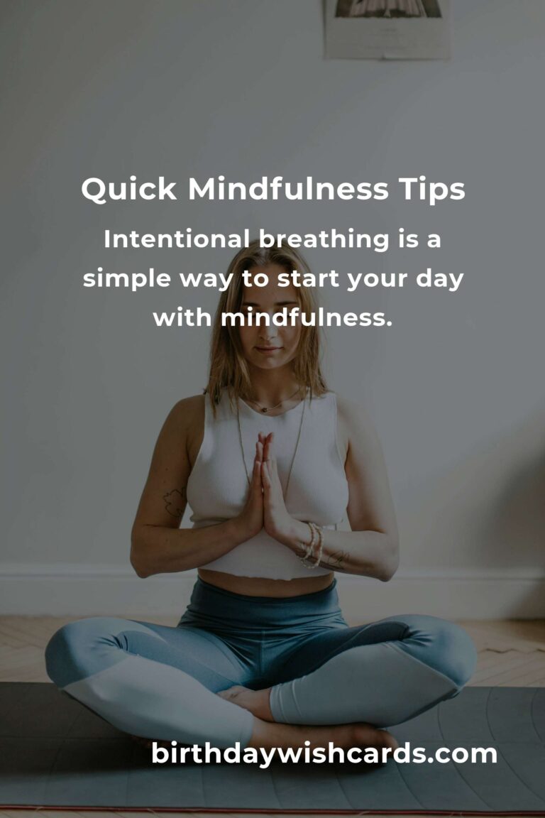 5 Tips for Quick Mindfulness: Enhance Your Well-Being Instantly