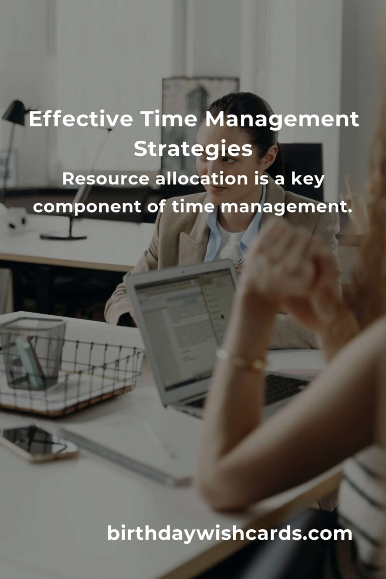6 Essential Tips for Effective Time Management in Projects