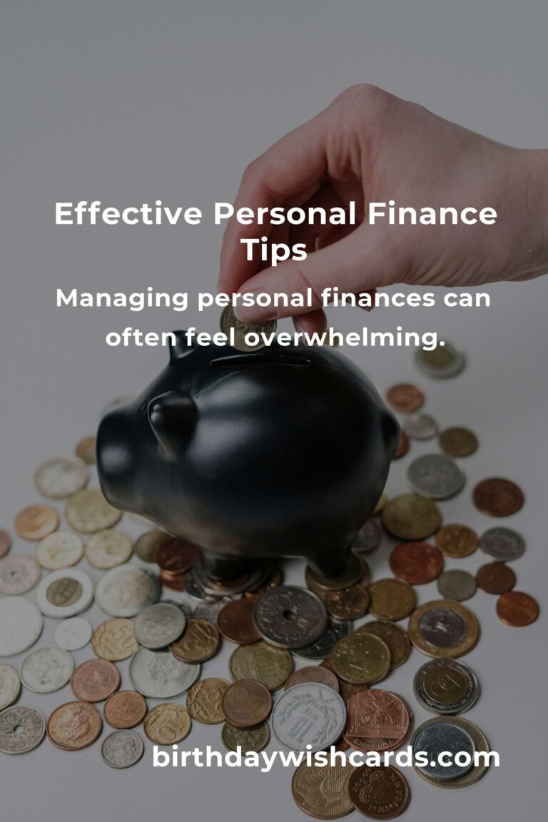 6 Essential Tips for Mastering Simple Personal Finance
