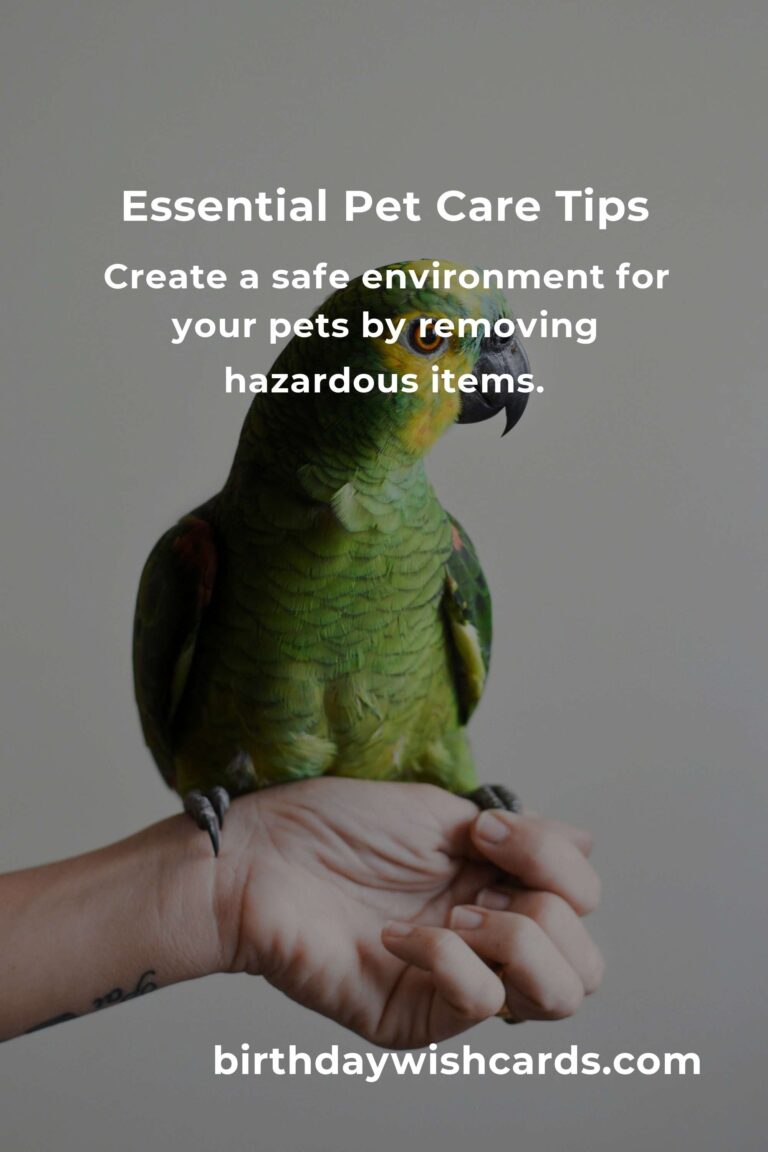 6 Essential Tips for Optimal Pet Care