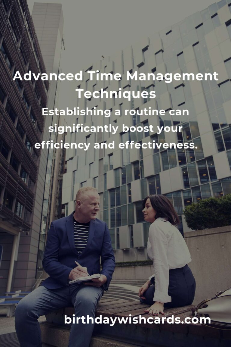 6 Expert Tips for Mastering Advanced Time Management