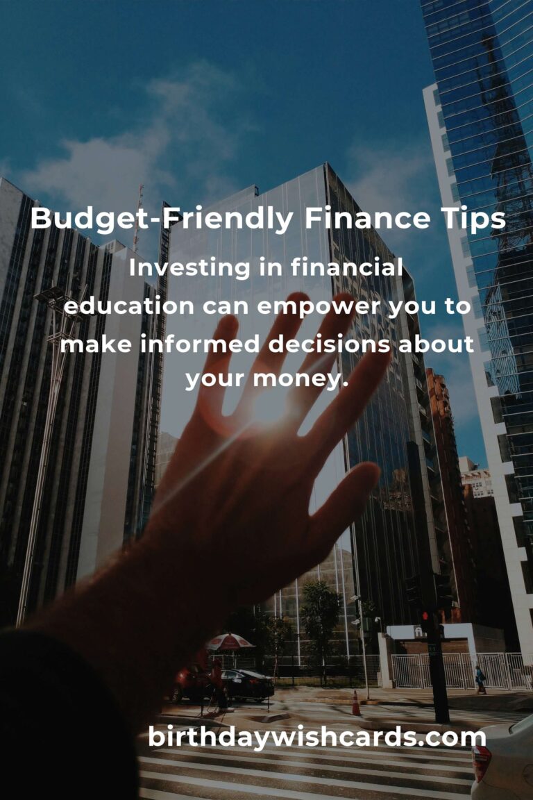 6 Tips for Budget-Friendly Personal Finance