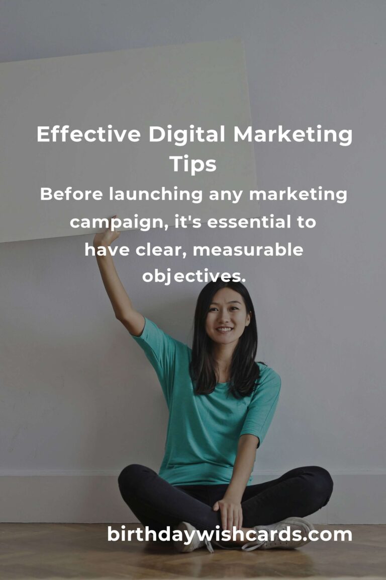 6 Tips for Effective Digital Marketing Strategies