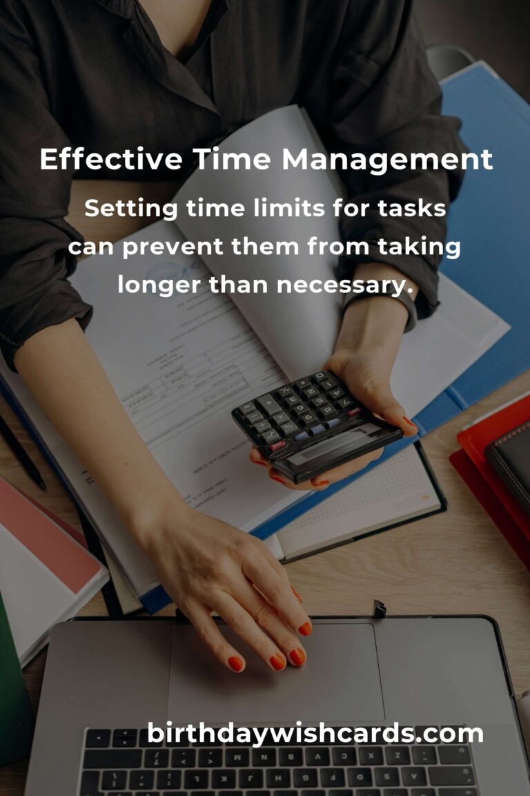 7 Essential Tips for Effective Time Management Strategies