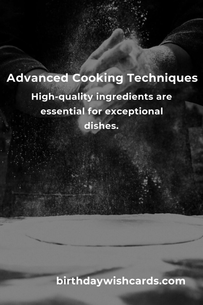 7 Essential Tips for Mastering Advanced Cooking Basics
