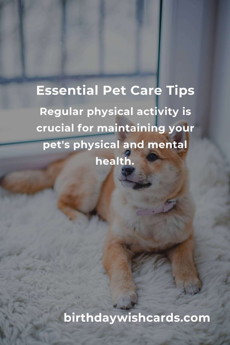 7 Essential Tips for Simple Pet Care