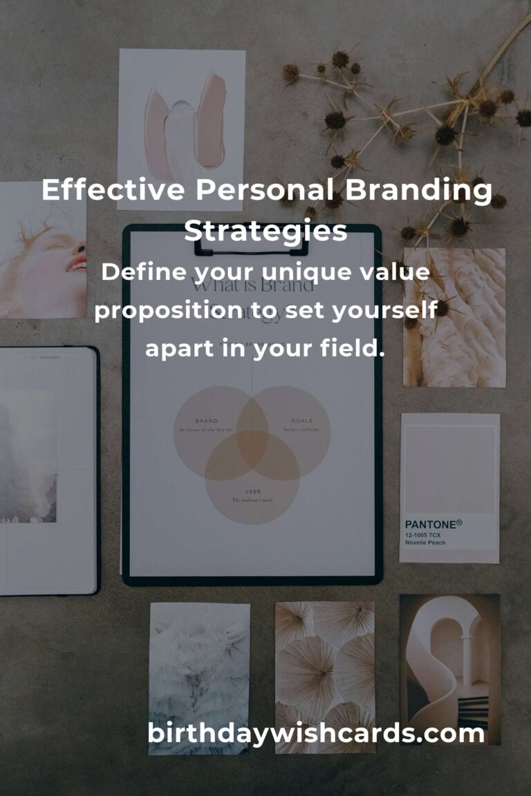 7 Essential Tips for Successful Personal Branding