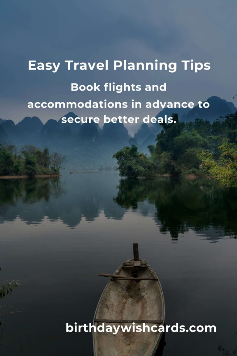 7 Expert Tips for Easy Travel Planning