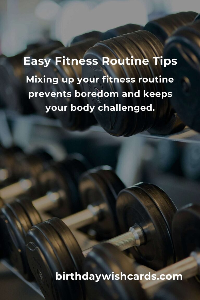 7 Tips for Easy Fitness Routines You Can Start Today